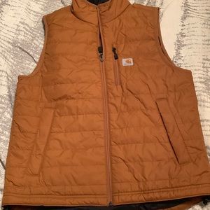 Brown carhartt vest